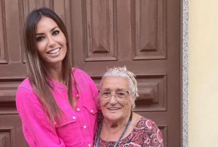 Elisabetta Gregoraci e la nonna