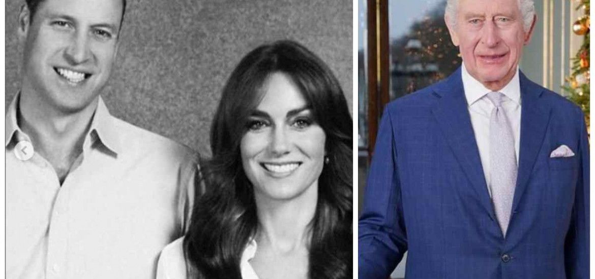 Kate Middleton, William e Re Carlo