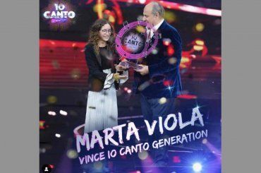 “Io Canto Generation”, chi è Marta Viola vincitrice dello show