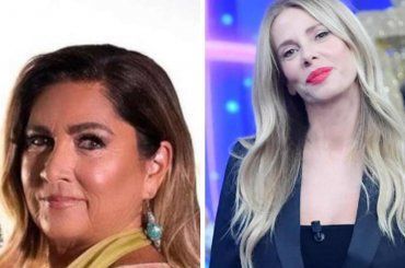 Alessia Marcuzzi pronta per il gran finale di “Boomerissima”, in studio Romina Power