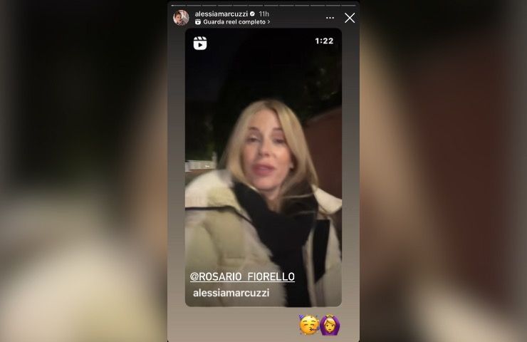 Alessia Marcuzzi storia instagram