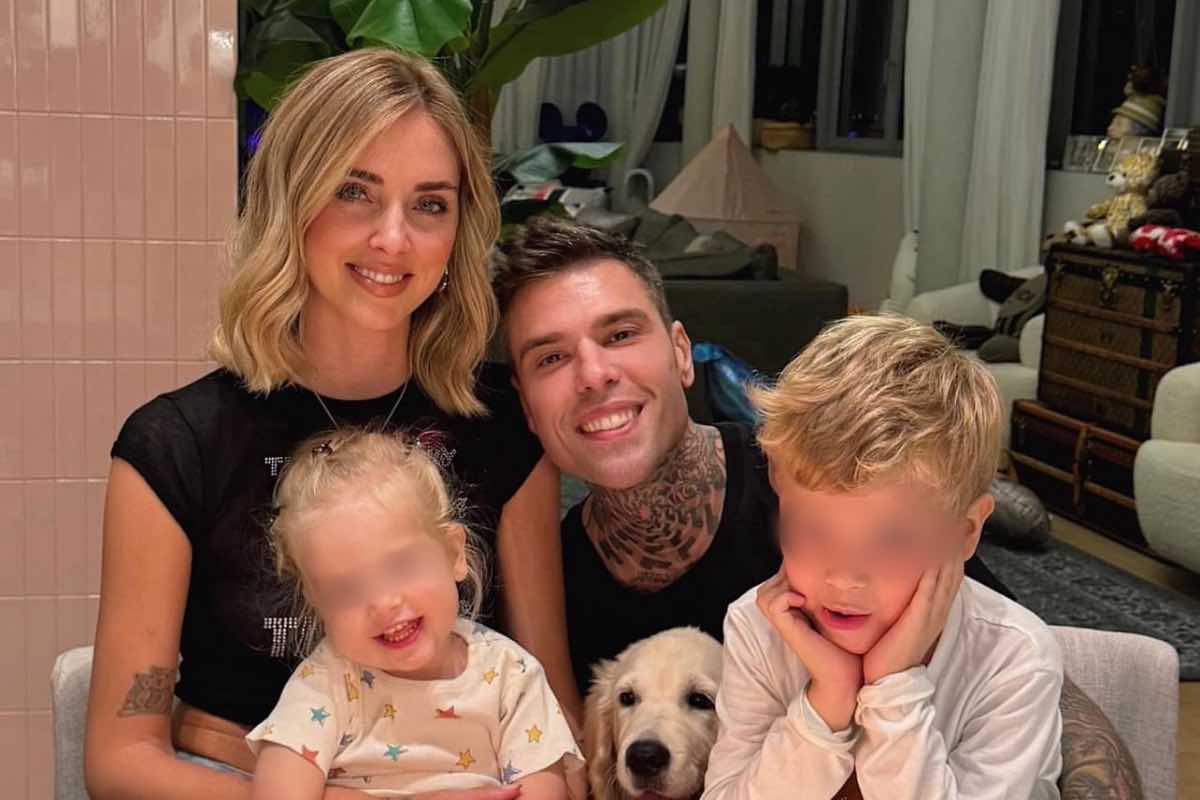 Chiara Ferragni, Fedez e i figli