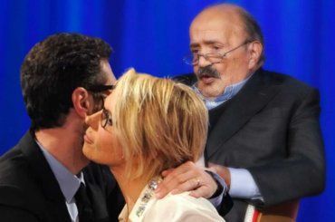 Maria De Filippi e Fabio Fazio, al Parioli per ricordare Maurizio Costanzo