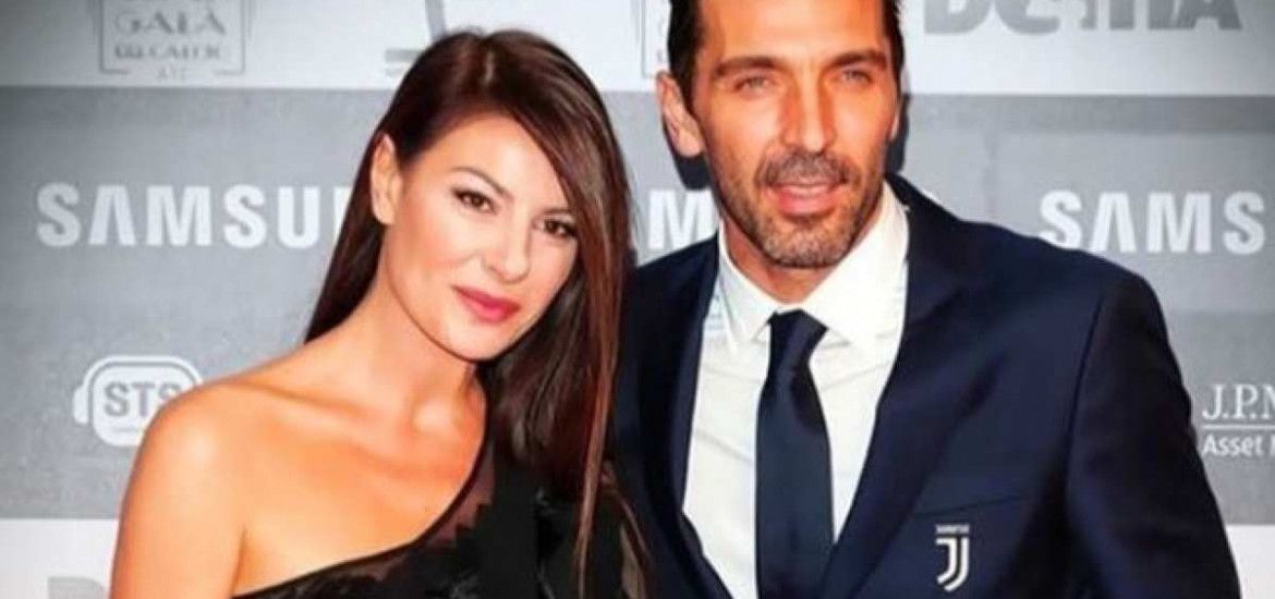 Gianluigi Buffon e Ilaria D'Amico