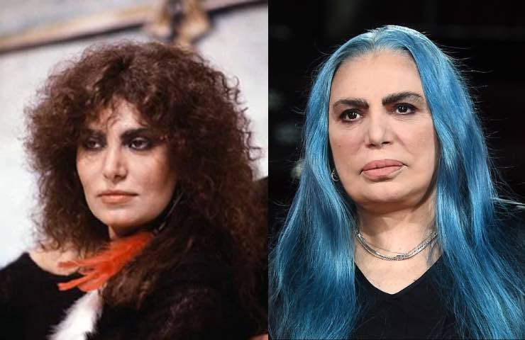 Loredana Bertè prima e dopo 