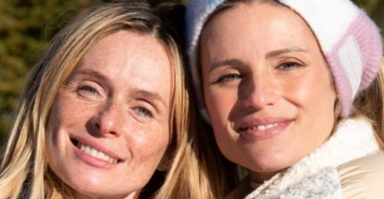 Serena Autieri, lo scorso anno sulla neve con Michelle Hunziker, quest’anno di loro nessuna traccia: cosa succede