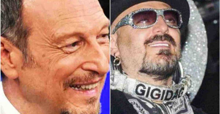 Gigi D’Agostino torna sul palco a Sanremo: l’annuncio di Amadeus al TG1