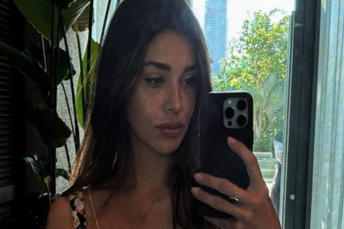 Belen Rodriguez a Dubai.