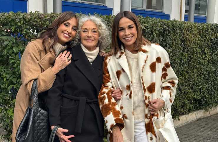 Benedetta, Cristina e la mamma Laura