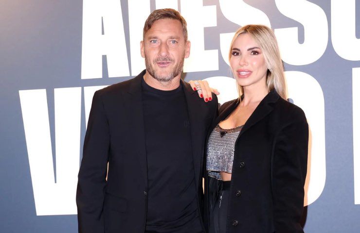 Francesco Totti e Noemi Bocchi insieme