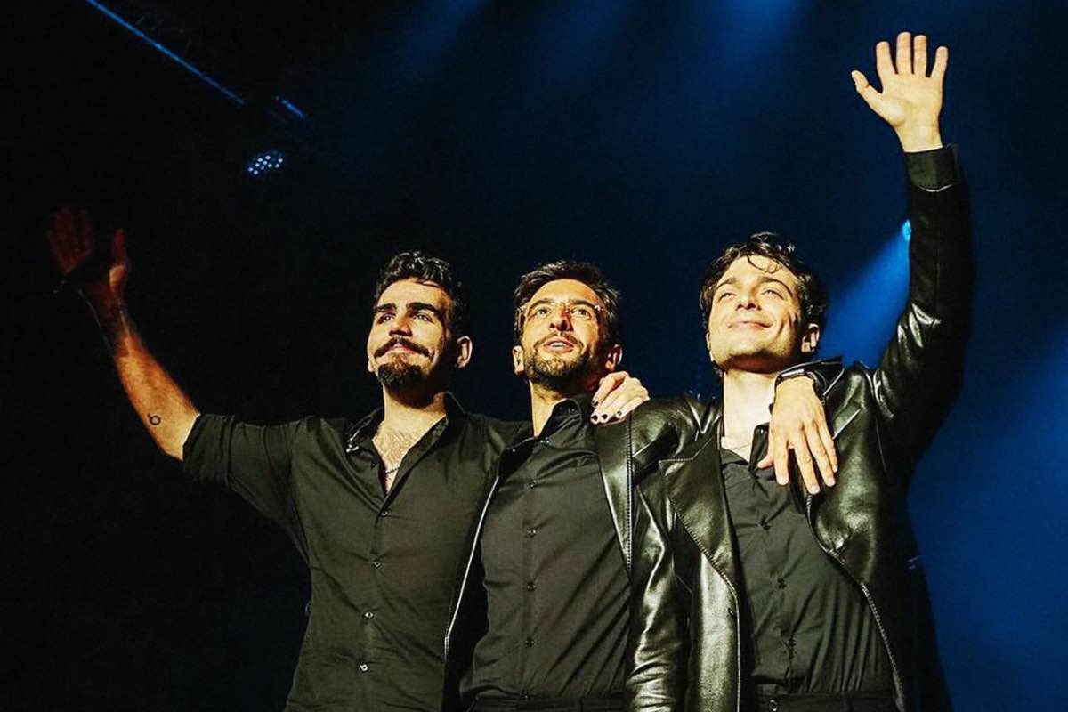 Post Instagram di Il Volo camicia Gianluca 