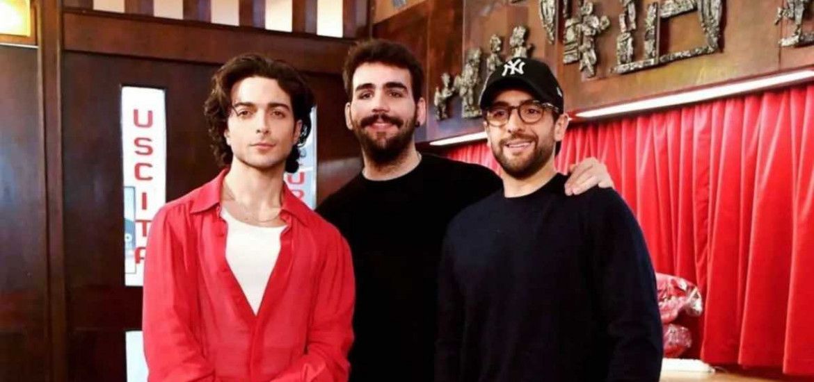 Post Instagram di Il Volo camicia Gianluca