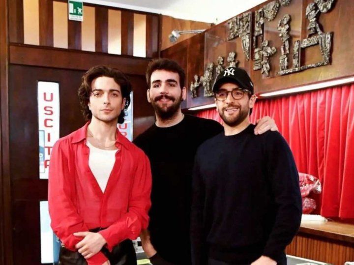 Il Volo, di certo Gianluca è il più estroso, avete visto che camicia ha indossato?