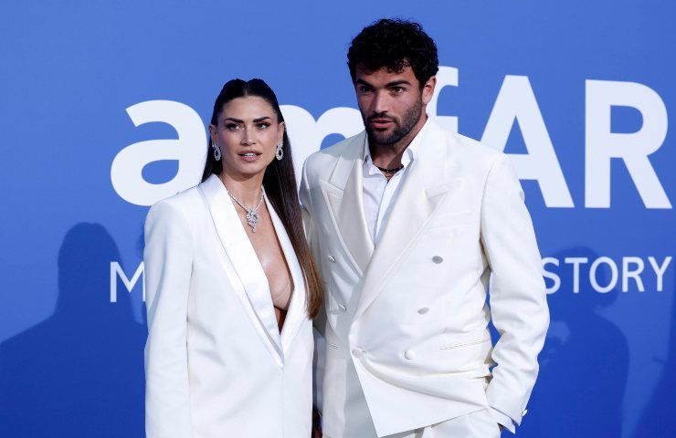 Melissa Satta e Matteo Berrettini.