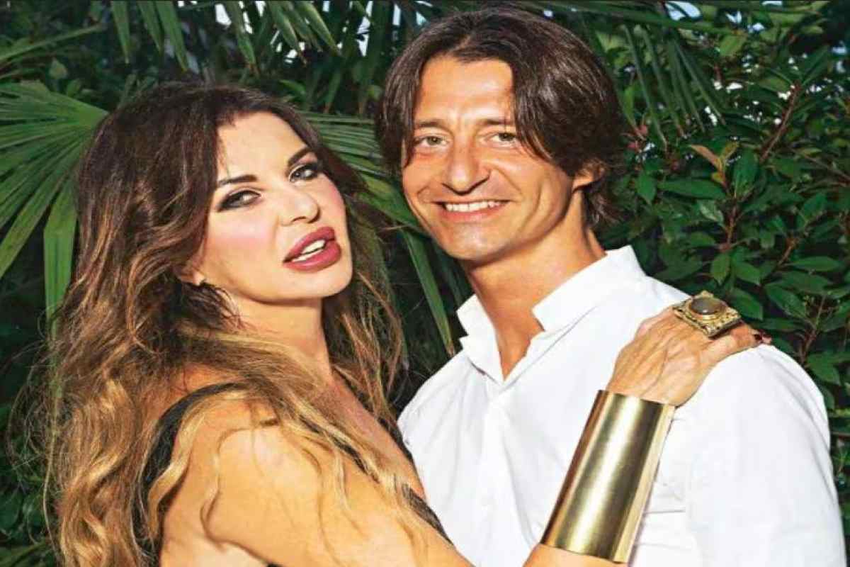 Alba Parietti e il figlio Francesco Oppini.