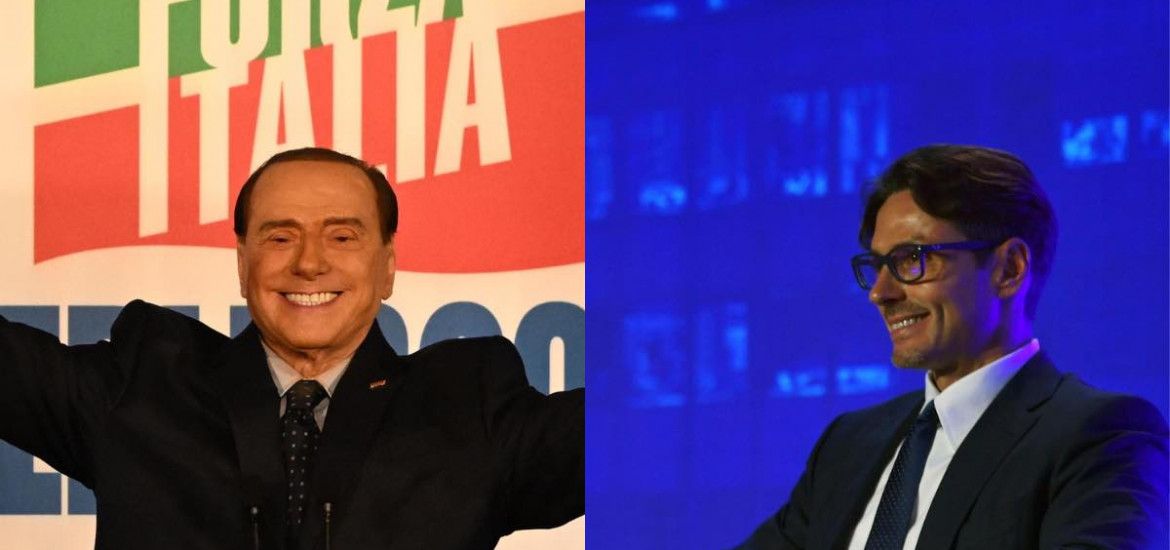 Pier Silvio Berlusconi e Silvio Berlusconi eredità