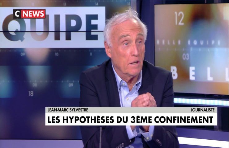 Jean-Marc Sylvestre in TV.