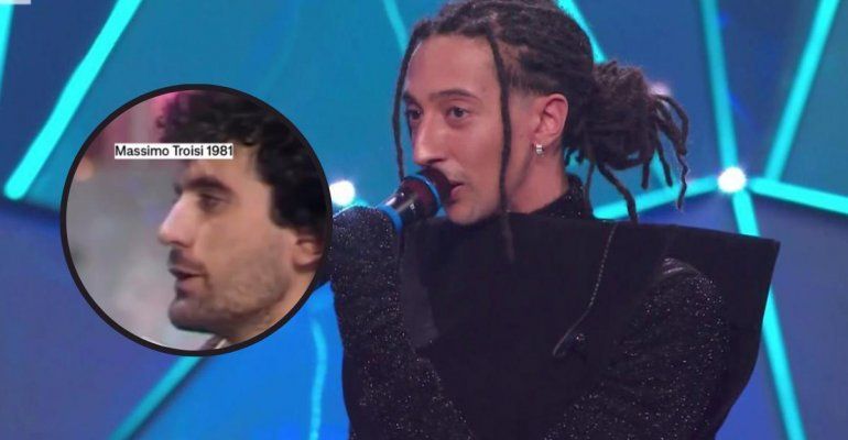 Accuse di censura alla Rai: Massimo Troisi come Ghali a Sanremo, VIDEO