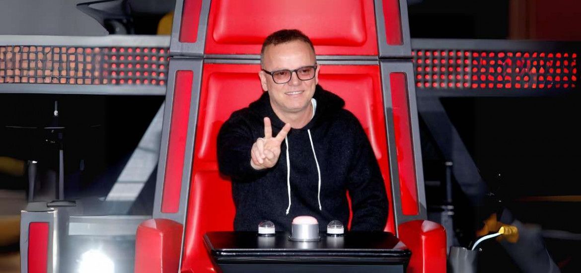 Gigi D'Alessio the Voice senior stoccata