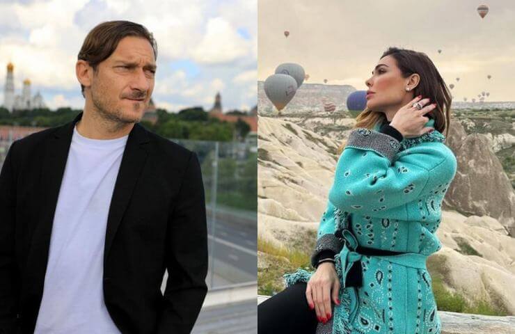 Francesco Totti e Ilary Blasi.