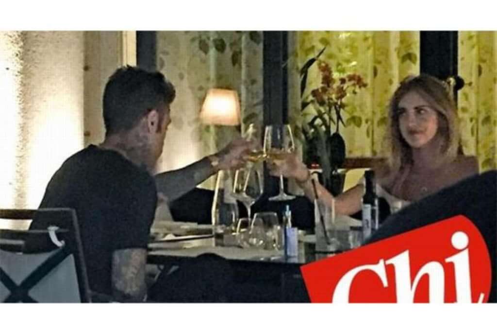 La paparazzata del primo appuntamento tra Fedez e Chiara Ferragni.