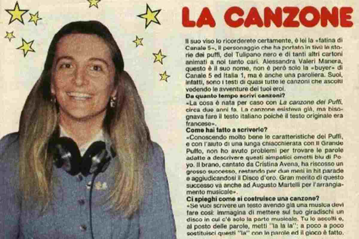 Alessandra Valeri Manera in un'intervista sulle sigle dei cartoni animati,