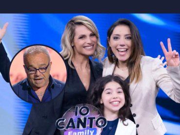 “Io Canto Family”, trionfano Carlotta e mamma Erika, ma il pubblico si infuria con Claudio Amendola