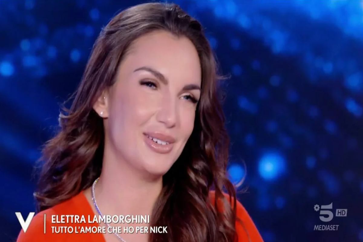 Elettra Lamborghini a Verissimo.