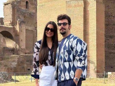 Ignazio Boschetto e Michelle Bertolini alle Terme di Caracalla