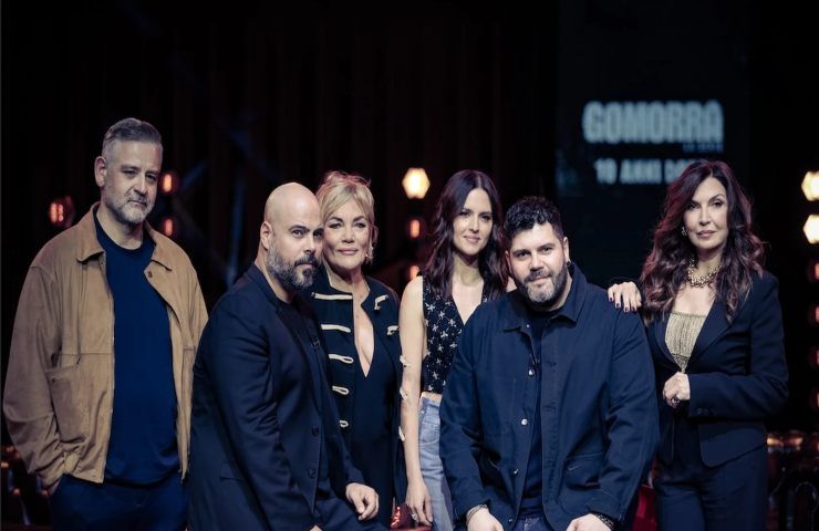 Il cast di Gomorra.