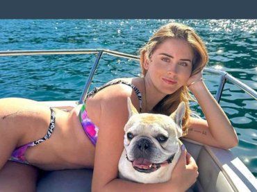 Valentina Ferragni a Portofino: “ci andavi sempre con Luca”