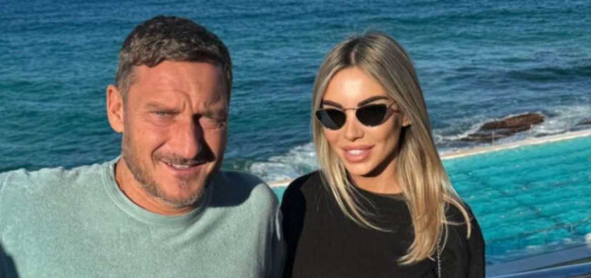 Francesco Totti e Noemi Bocchi.