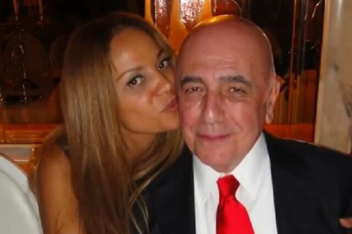 Adriano Galliani ed Helga Costa.