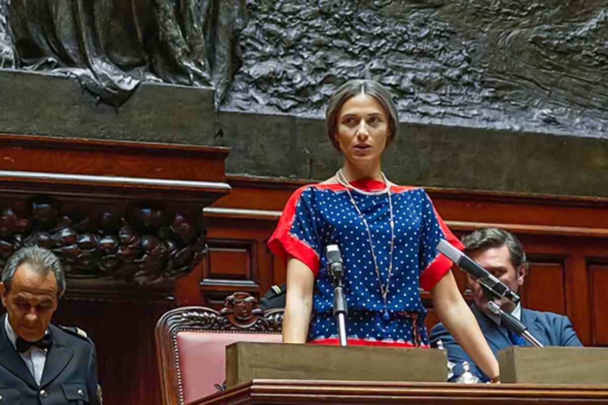 Anna Foglietta in "Storia di Nilde".