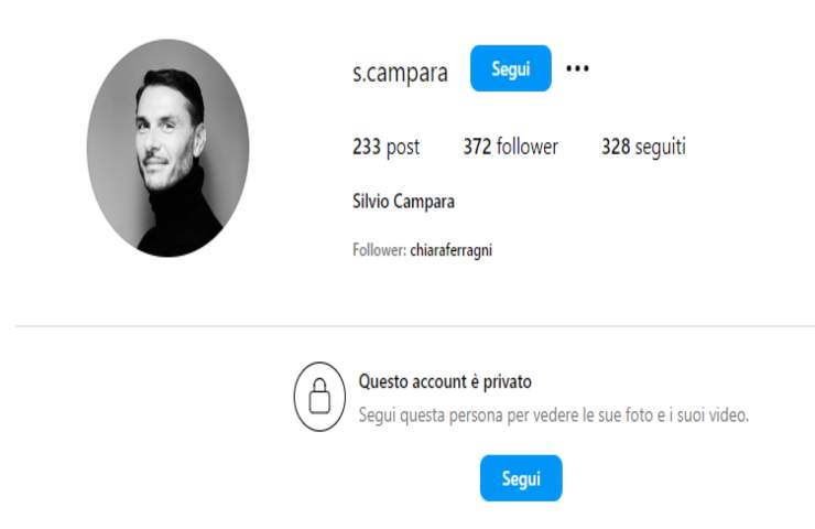 Account social Silvio Campara