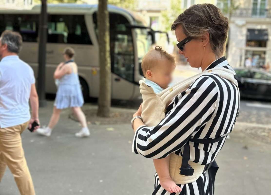 Federica Pellegrini e la piccola Matilde