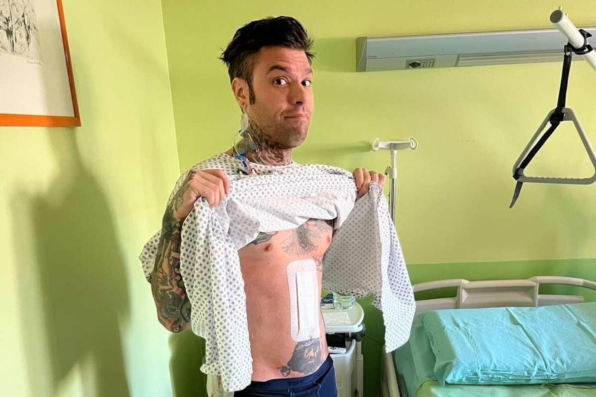 Fedez dopo l'operazione al pancreas