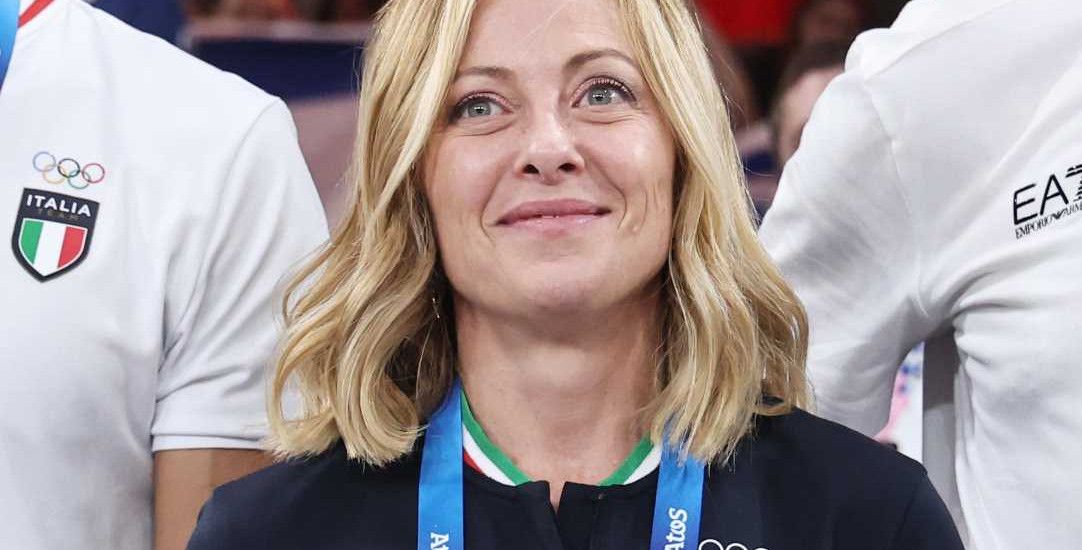 Giorgia Meloni alle Olimpiadi