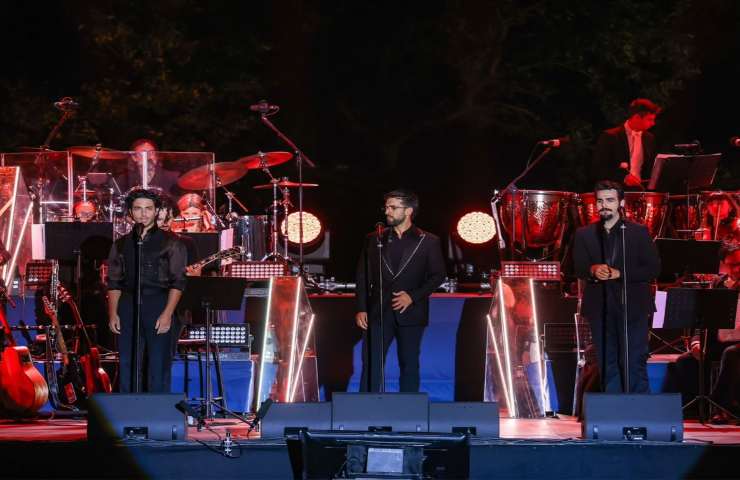 Il Volo durante un'esibizione