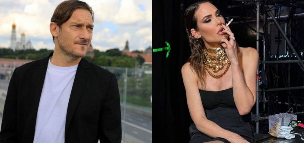 Ilary Blasi e Francesco Totti.