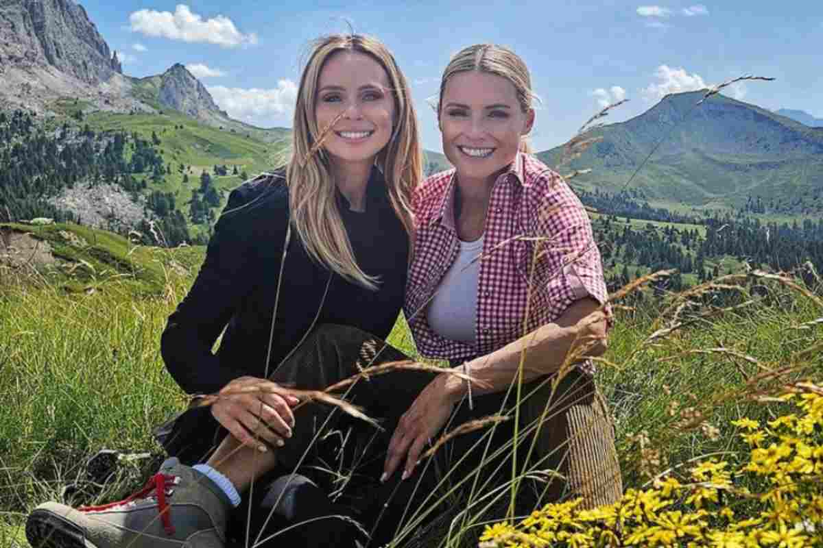 Michelle Hunziker e Serena Autieri