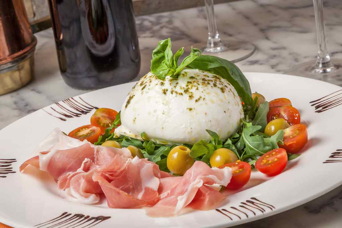 Mozzarella a tavola