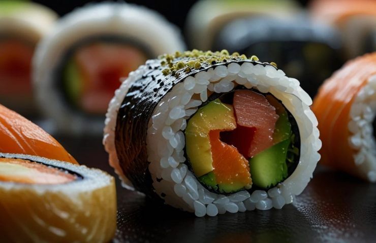 Sushi roll.