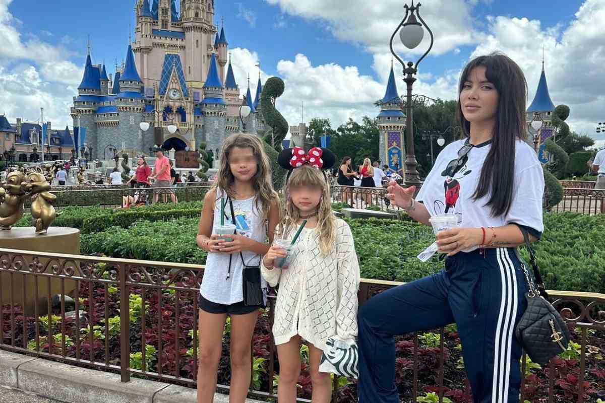 Wanda Nara a Disneyworld