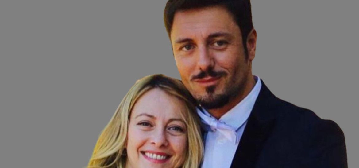 Giorgia Meloni e Andrea Giambruno