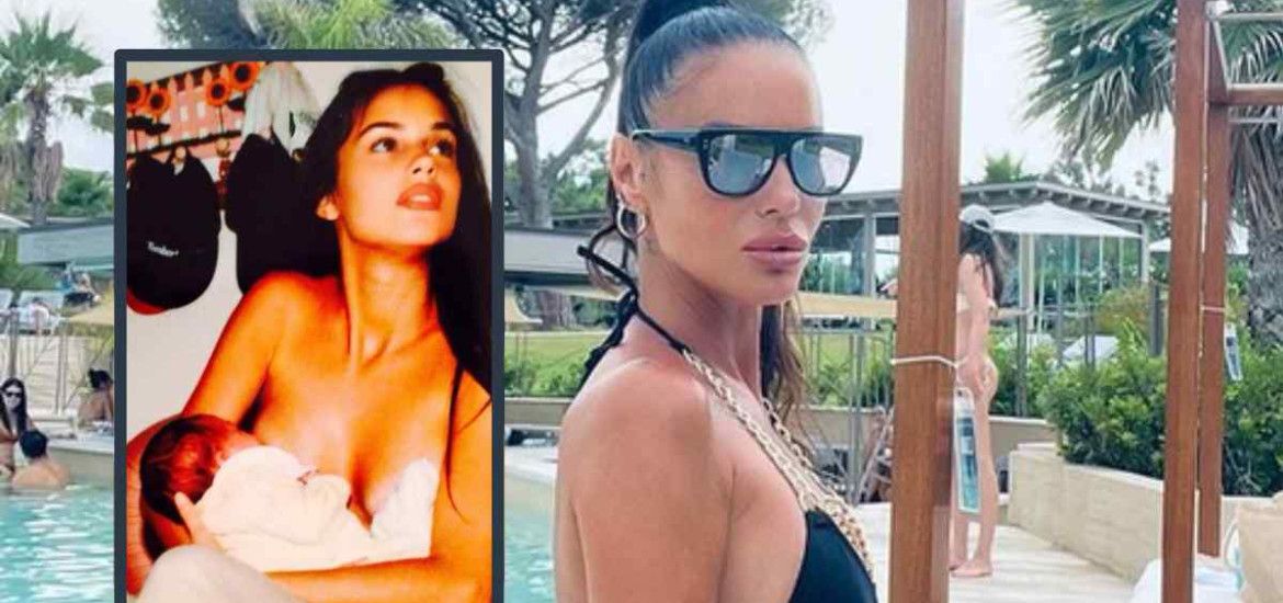 Antonella Mosetti e uno scatto condiviso con la figlia Asia Nuccetelli da piccola.