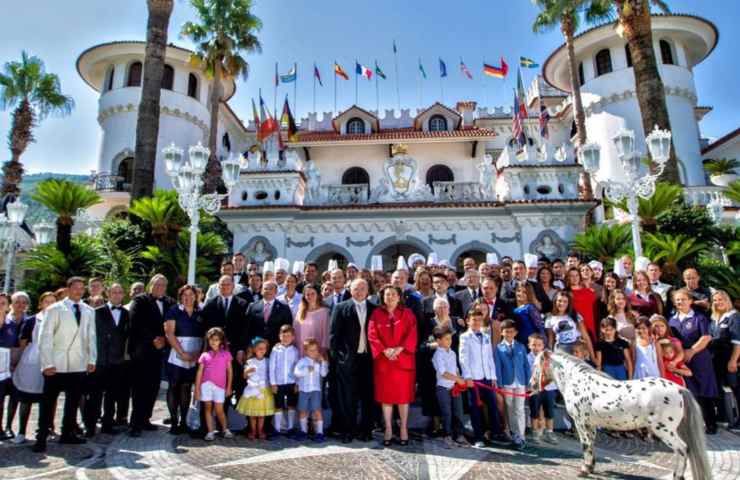 Lo staff del Castello delle Cerimonie.