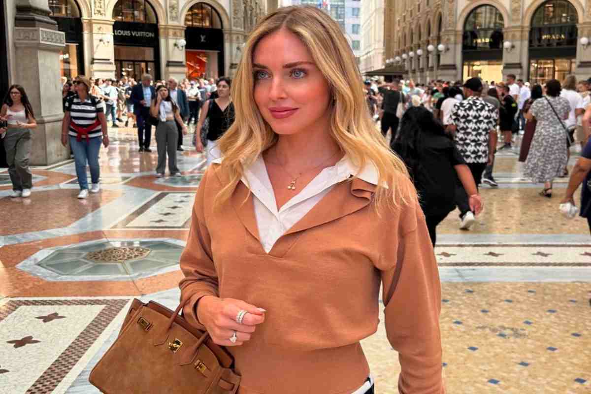 Chiara Ferragni torna a lavoro