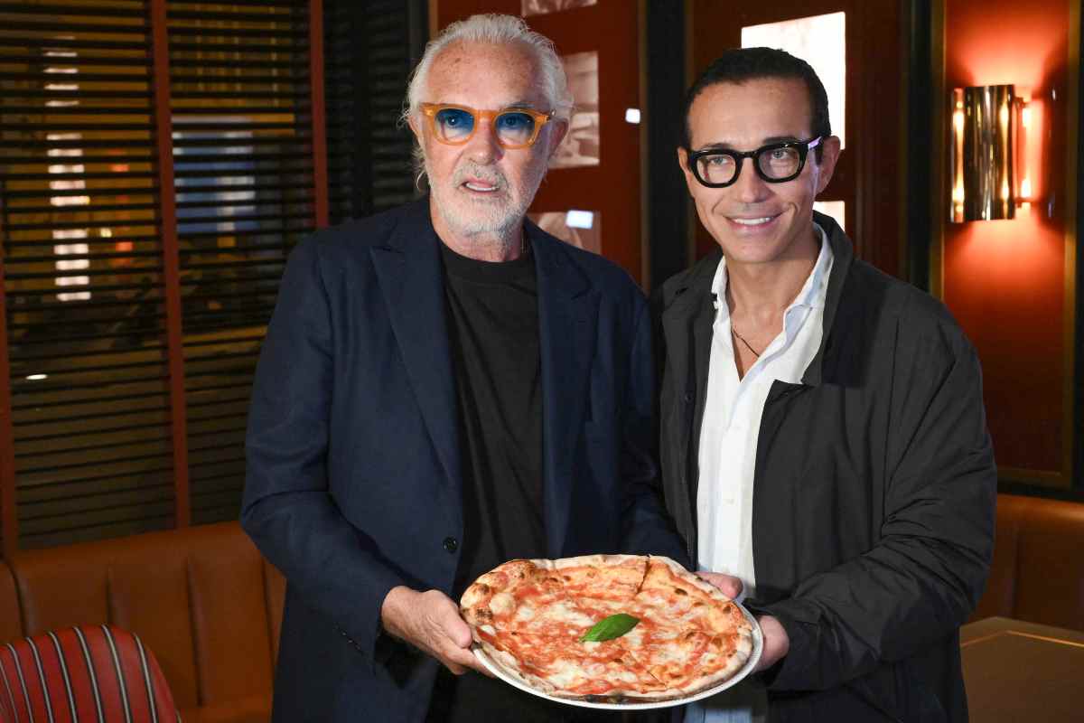 Flavio Briatore al Crazy Pizza