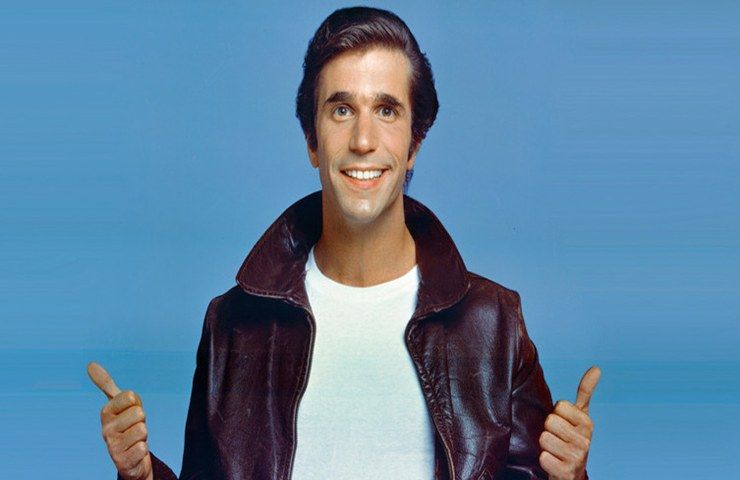 Fonzie in Happy Days.